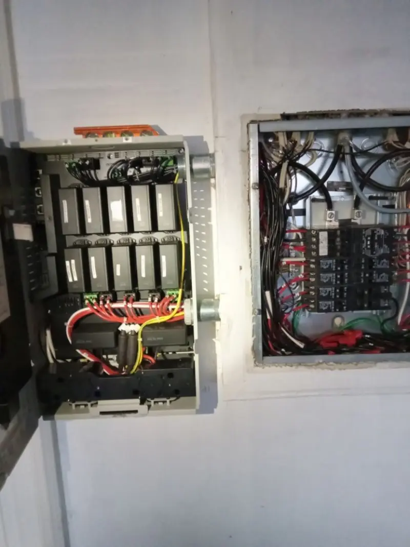 Electrical panel upgrade completed for Indoor Lighting Installation in South Fayette